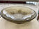 Frosted smoked glass bowl "The Naiads" 25cm