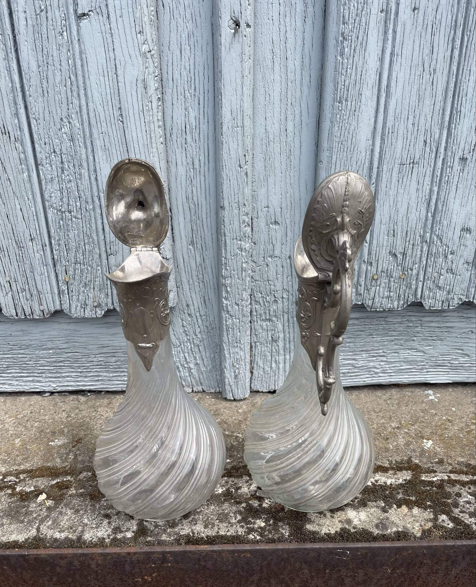 Two wine jugs