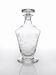 Small antique decanter in engraved Bohemian crystal, early 20th century.