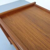 Teak Bar Cart by Holger Georg Jensen for Kubus, Denmark, 1960s