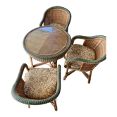 Salon bambou  et rotin