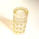 Pressed molded glass vase 50s Height 25 cm