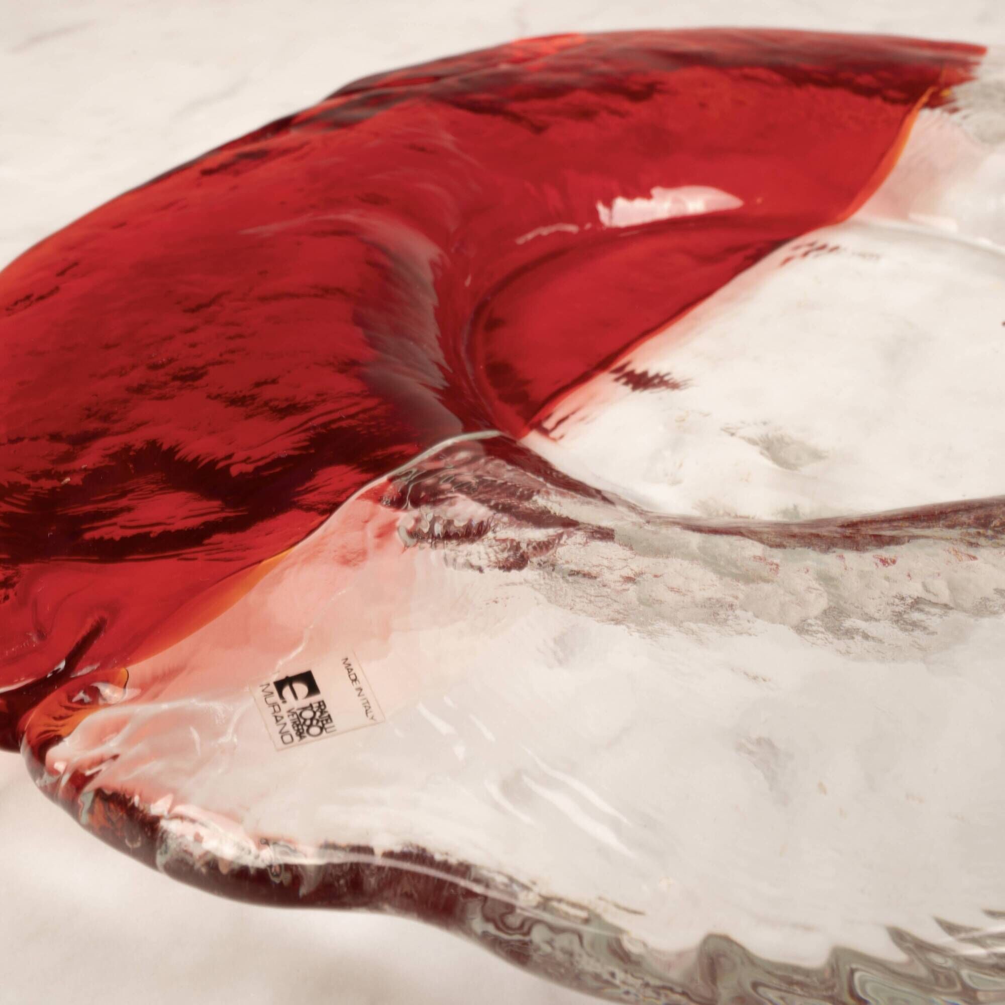Pocket emptier by Renato Toso for Fratelli Toso Murano 1960