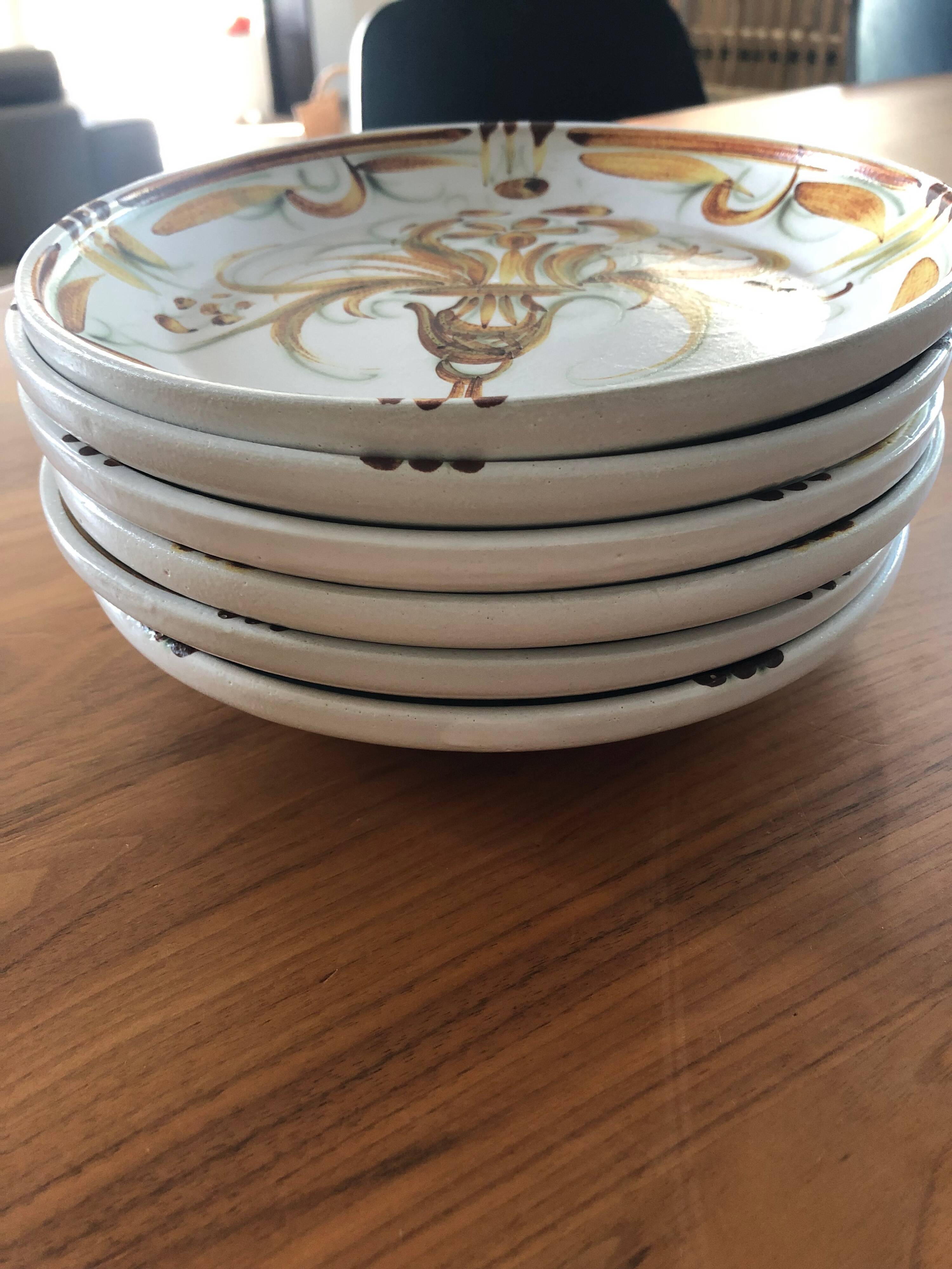 6 assiettes Kéraluc