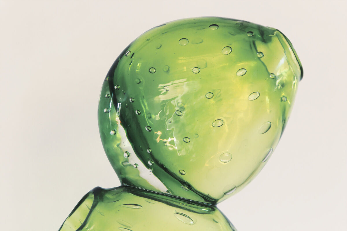 Murano cactus vase