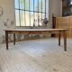 1950s pine farmhouse table 220cm