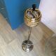 Ashtray vintage brass on foot