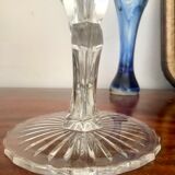 Pair of crystal candlesticks