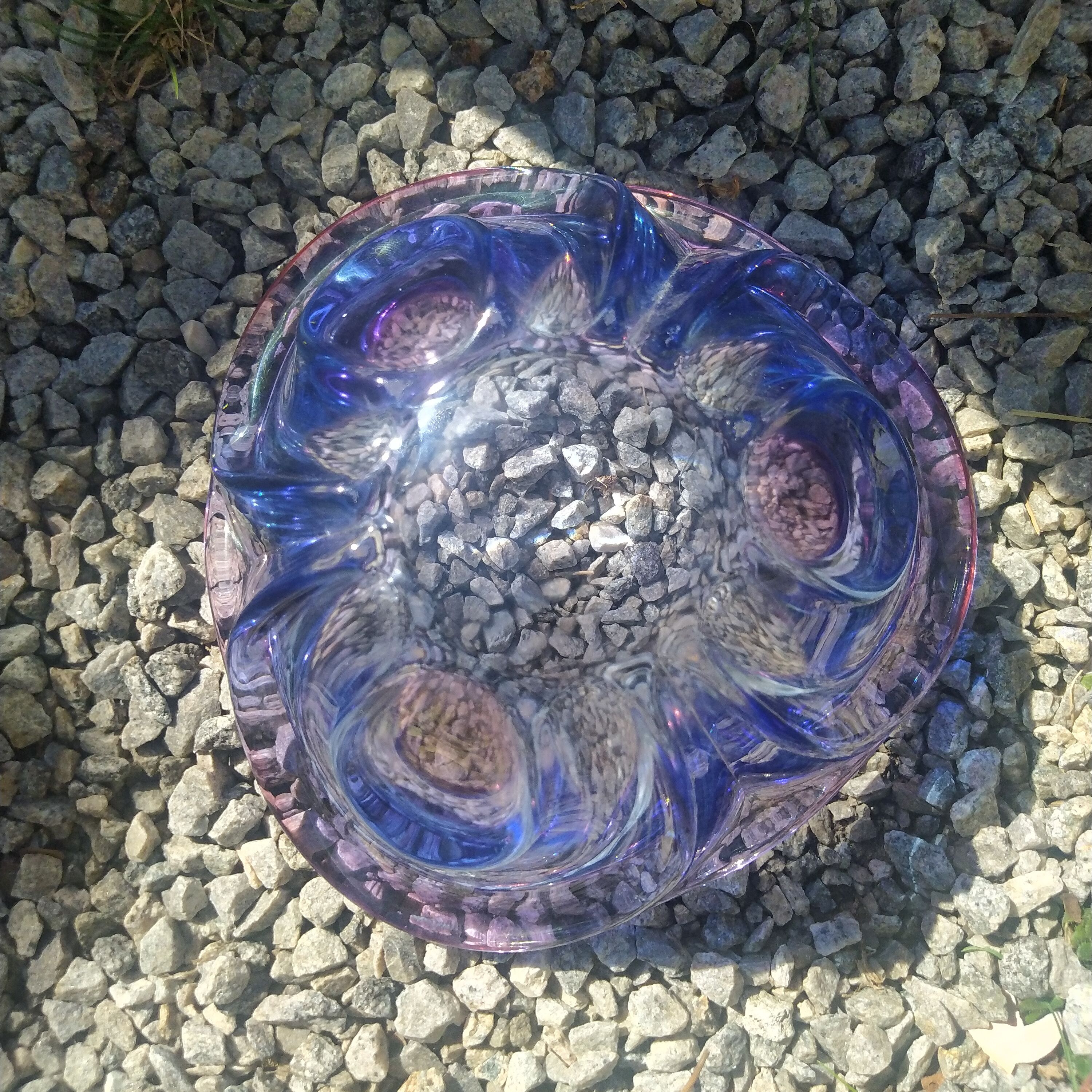 Glass bowl from the 1960s/70s