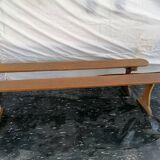 Pair of farmhouse benches