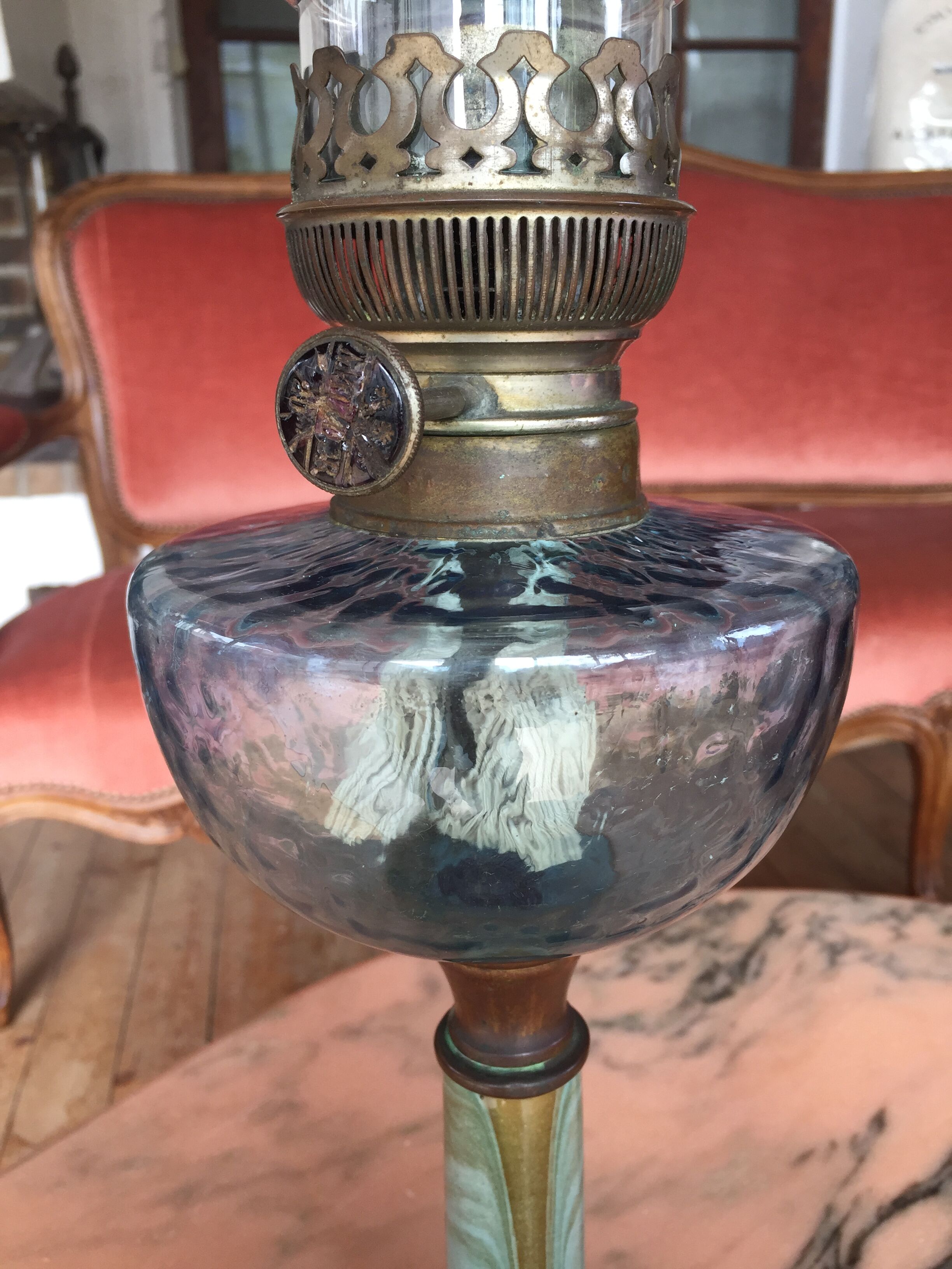 Oil lamp brand Matador Brenner 20''' origin Germany, 1930s