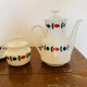 Vintage 1970s porcelain coffee set