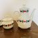 Vintage 1970s porcelain coffee set