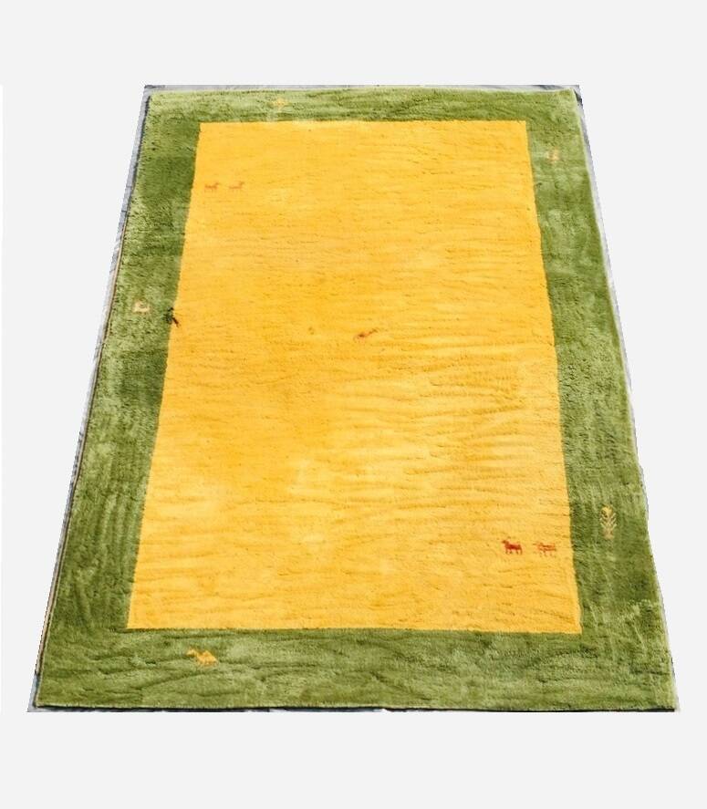 Large contemporary Oriental Gabbeh rug (306 x 207)
