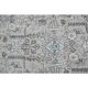 1960s Vintage Persian Handmade Wool Cotton Grey Area Rug 297x375