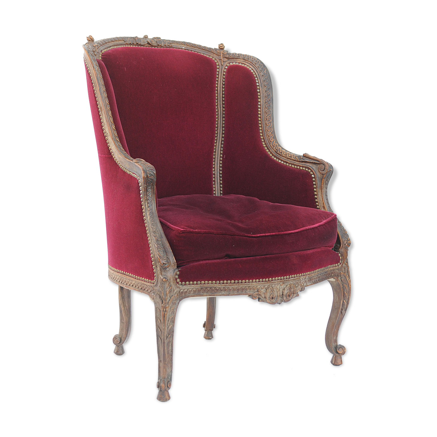 Louis XV style shepherdess chair