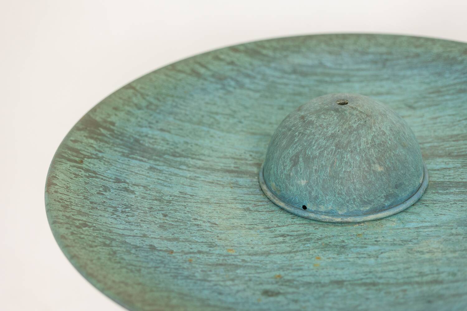 Tom Torrens. Fountain in corten and oxidised copper. 1990s.