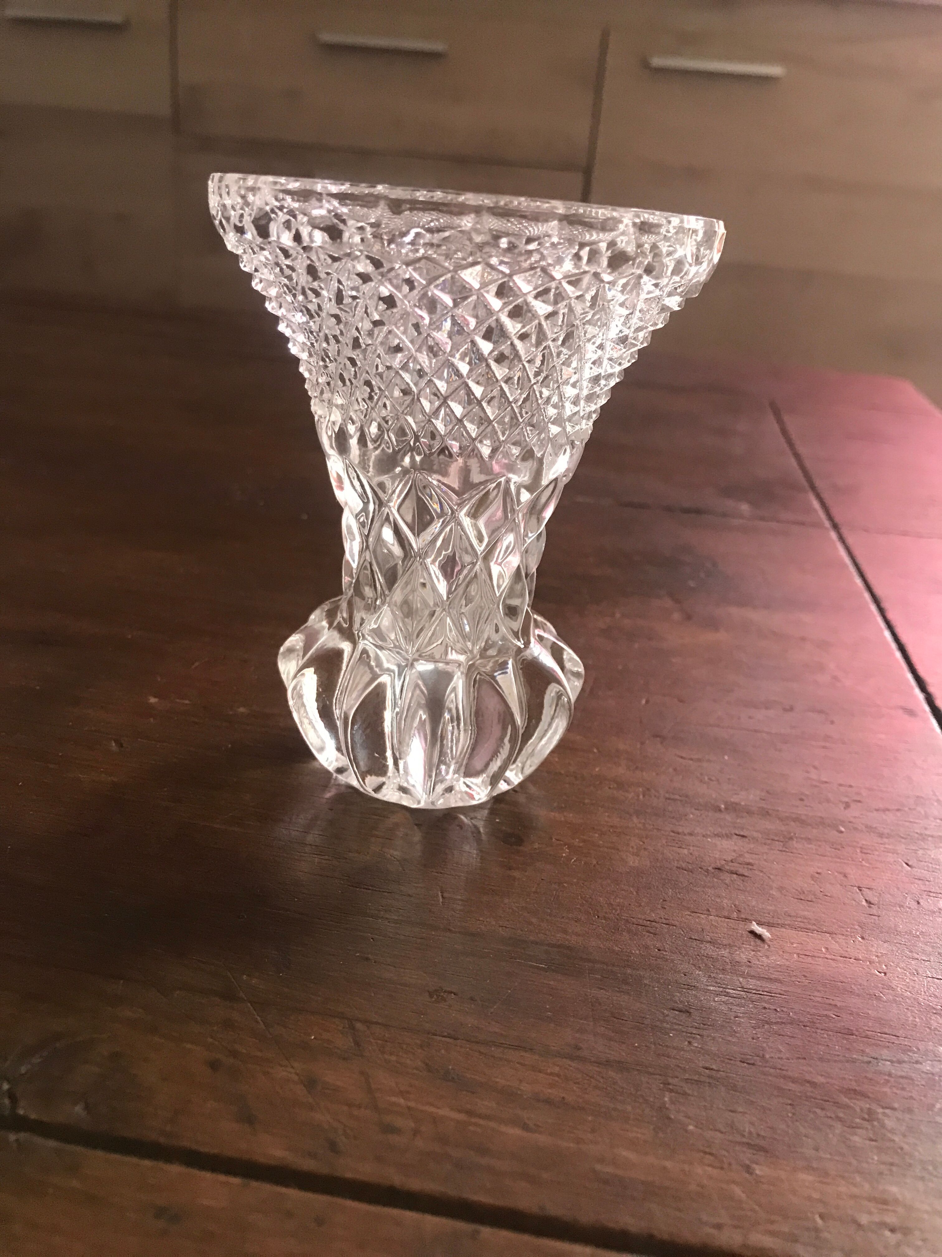 Crystal vase