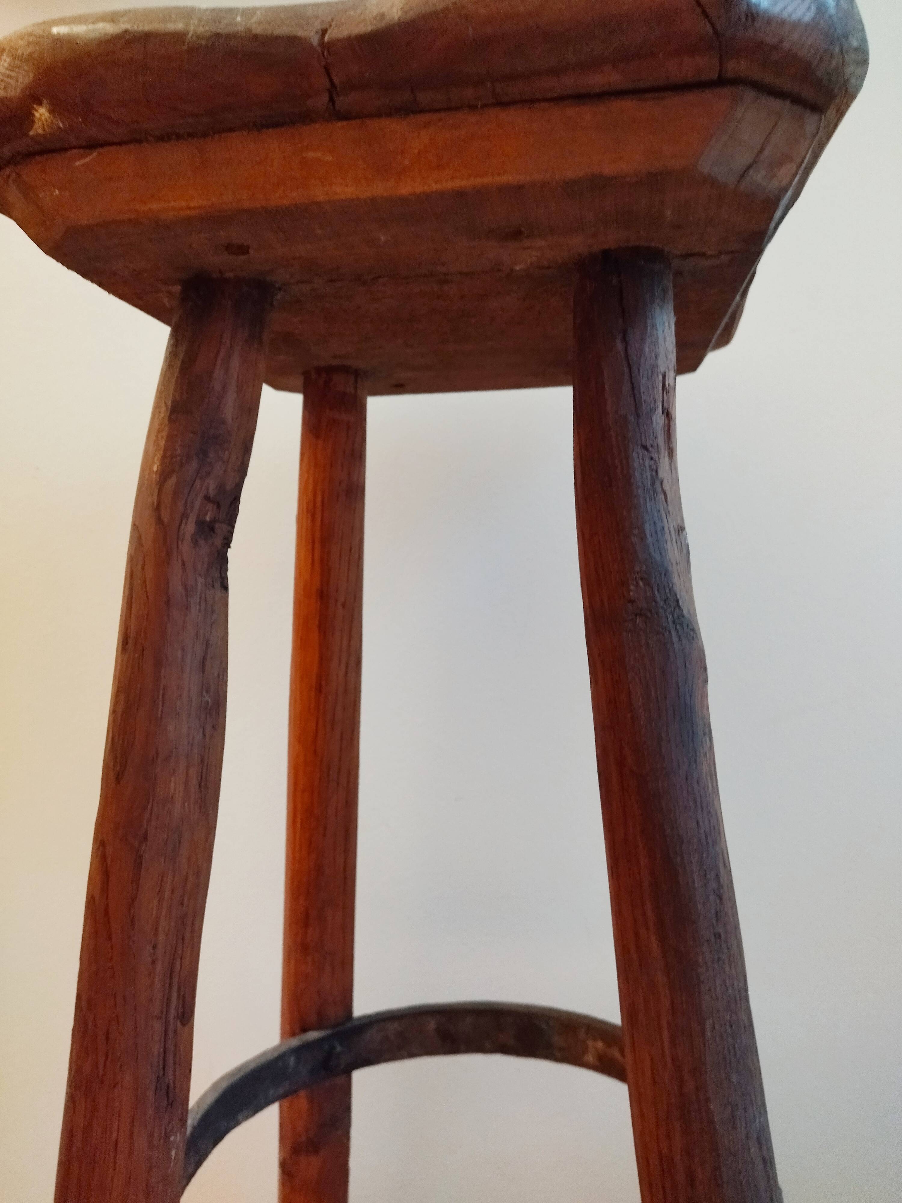 Tabouret brutaliste