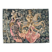 Vintage tapestry hand-screen printed in France