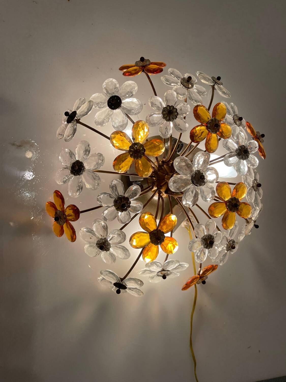 Murano Flower Flushmount 1960’s