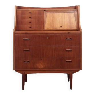 Teak secretary, Danish design, 1960s, production: Denmark