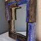 Mirror with ceramic frame