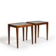 Pair of Danish Side Tables with Formica Tops