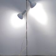 Lampadaire scandinave à 2 spots années 60