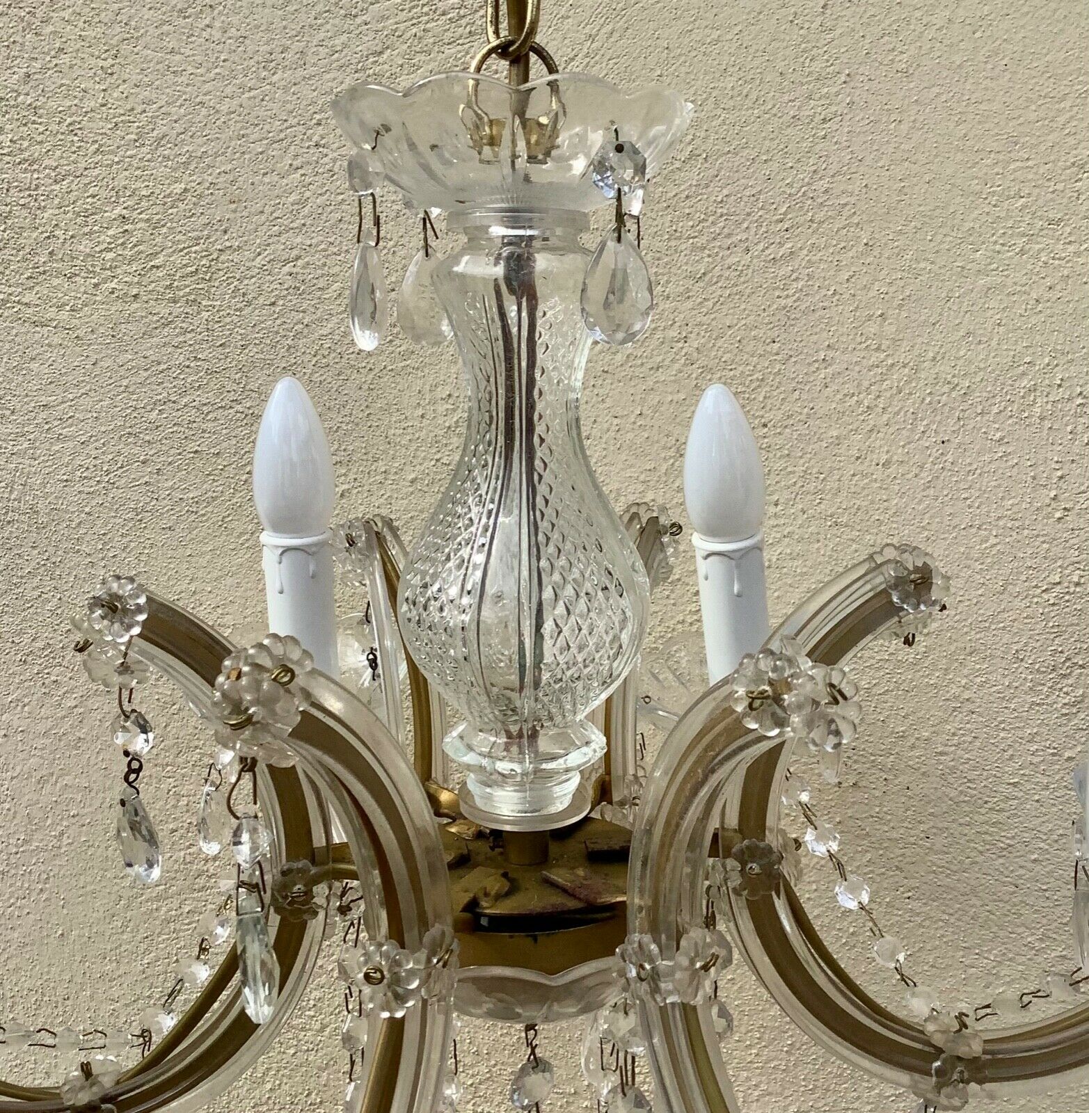 Lustre 6 branches art deco