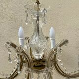 Lustre 6 branches art deco