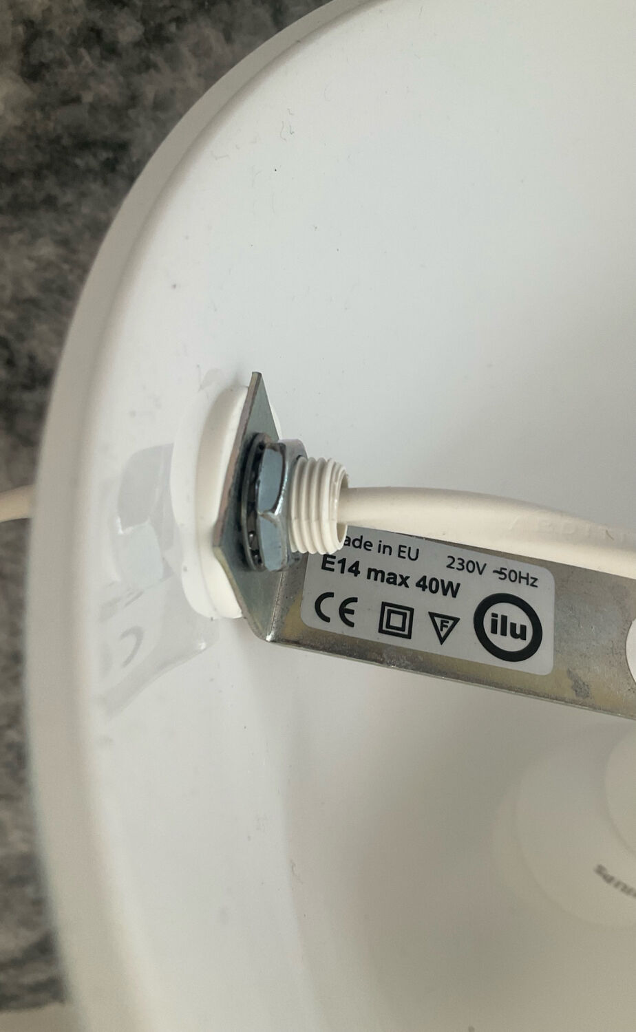 1980s Teepee lamp ed.Ilu