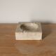 Travertine ashtray