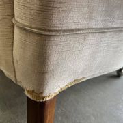 Set de 2 fauteuils vintage écru / fauteuils / fauteuils club