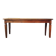 Table de ferme française antique en bois fruitier