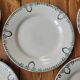 Set 6 soup plates and 6 flat plates n°418 ceranord