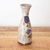 Ceramic Hand Painted Botanical Vase By Elio Schiavon, Collectable Pottery