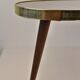Coffee table tripod bean in formica, vintage 1960