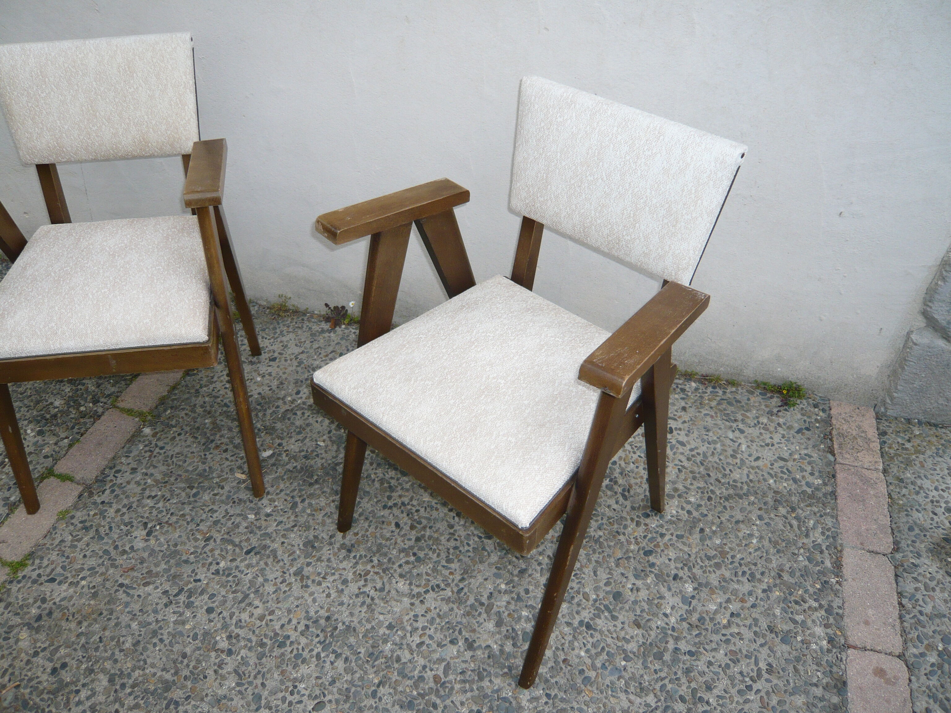 Fauteuils bridges vintages