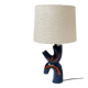 Lampe en céramique, forme libre,  sculpturale, 1960-70 , style Vallauris.