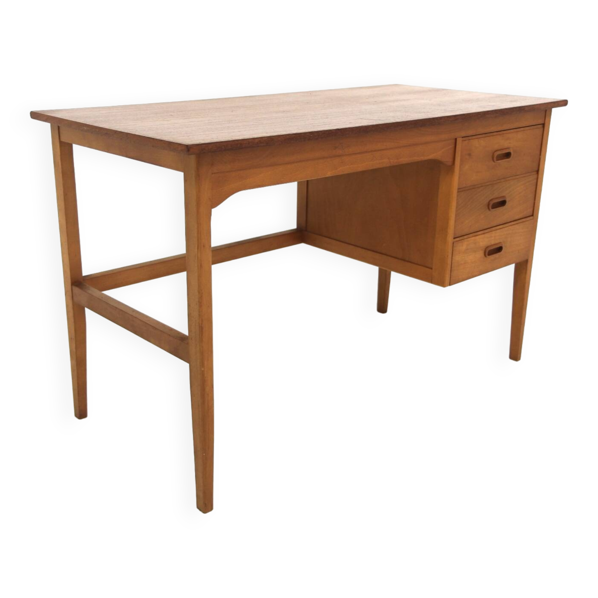 Scandinavian teak desk, Sweden, 1950