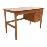 Scandinavian teak desk, Sweden, 1950