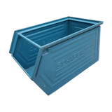 Former large schaefer tray in blue metal lagoon