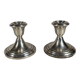 Pair of 925 American silver candlesticks