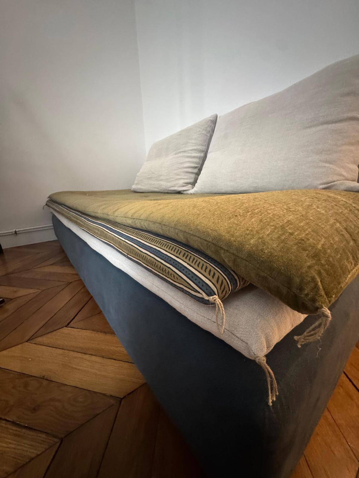 Beige Princess Caravan Sofa