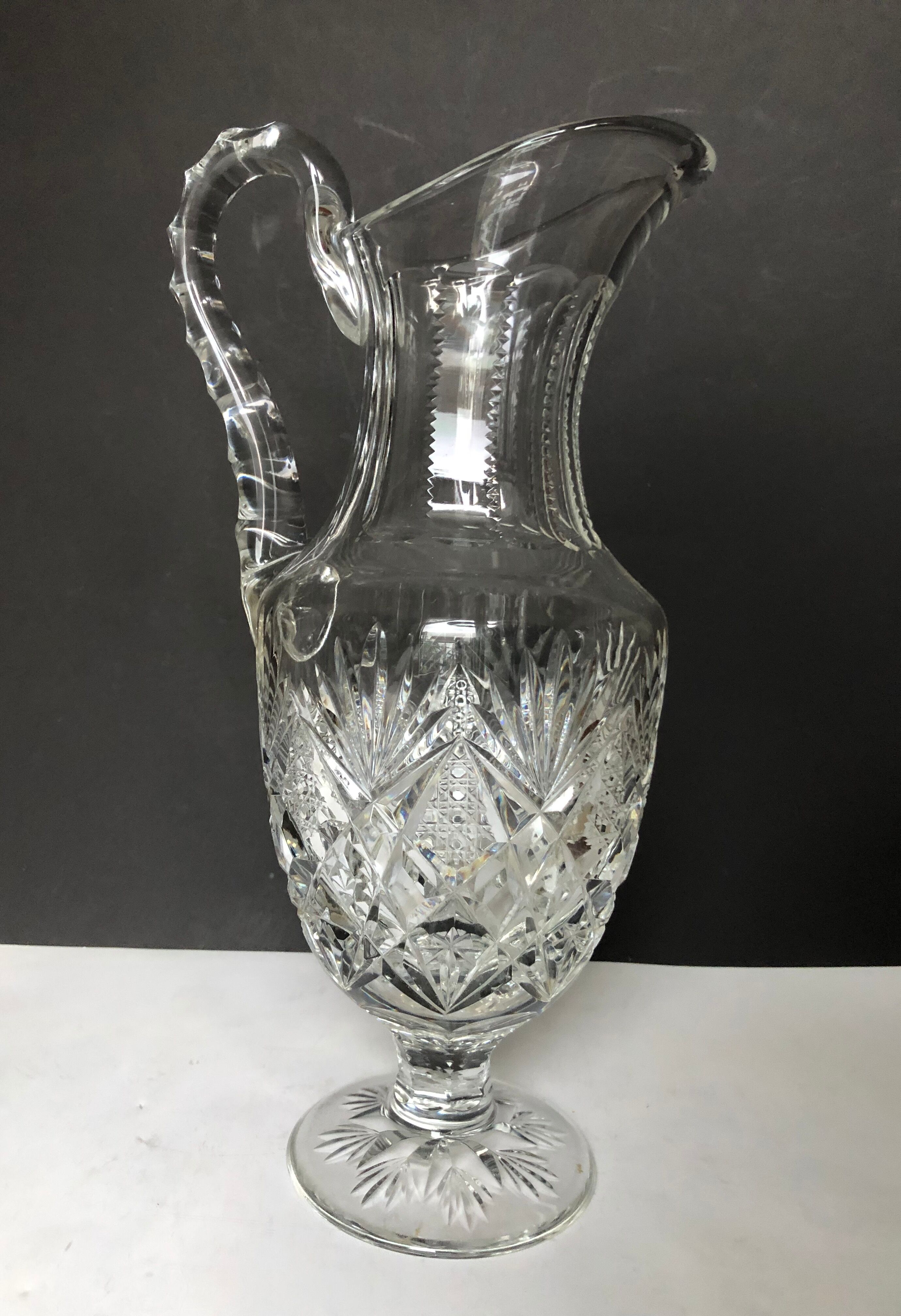 St. Louis crystal pitcher