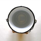 Enamelled sheet metal milk jar