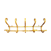 Coat racks, hat holders with curved wooden Thonet label 1900/1930