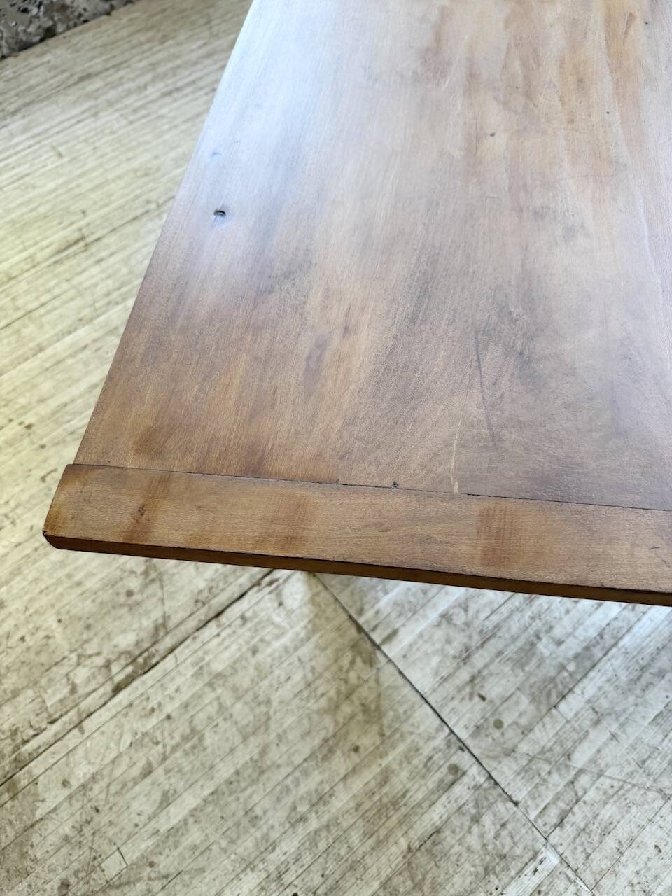 Country farmhouse table in solid beech and oak 2.5m XL