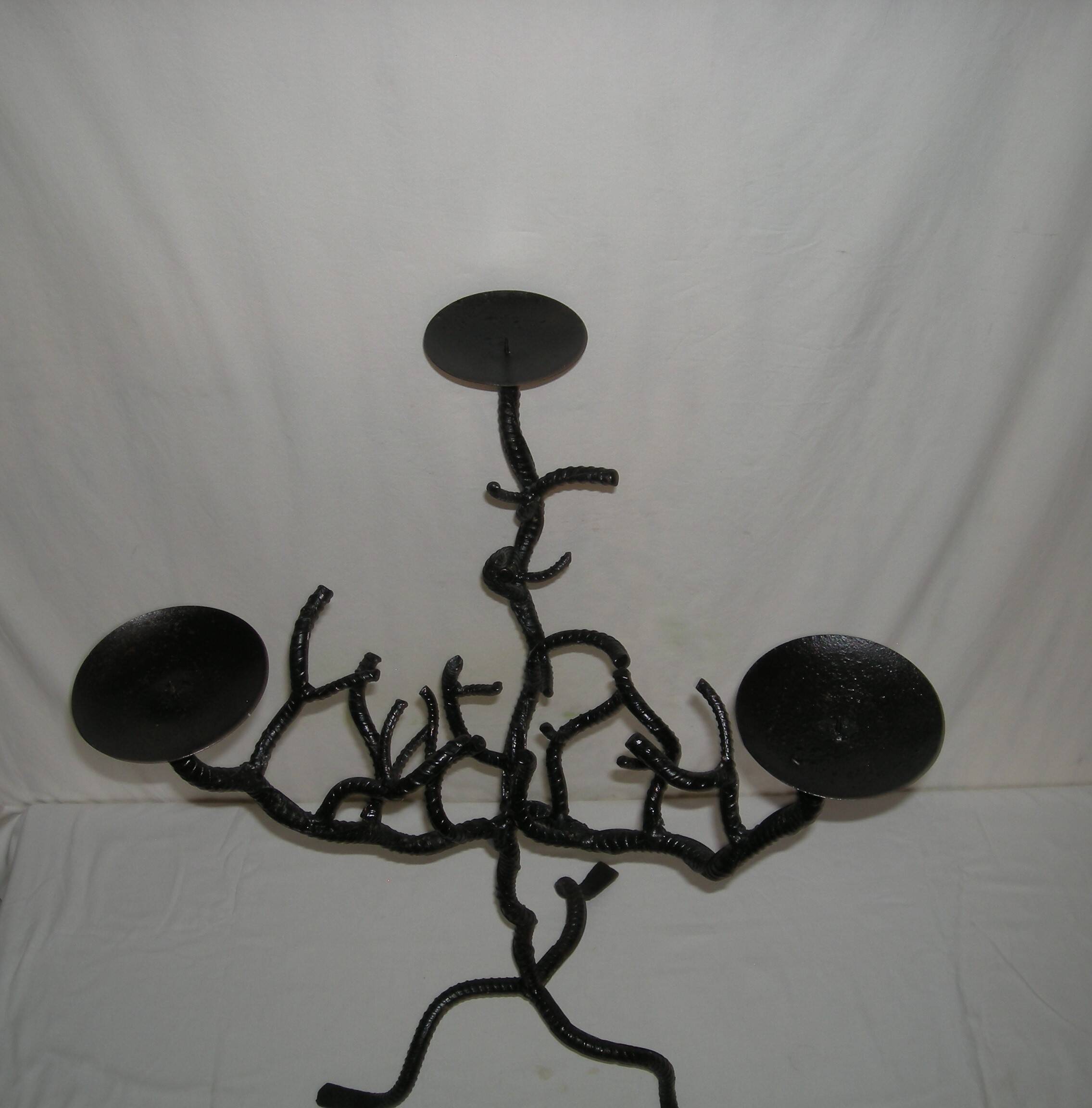 1960s tripod candelabrum